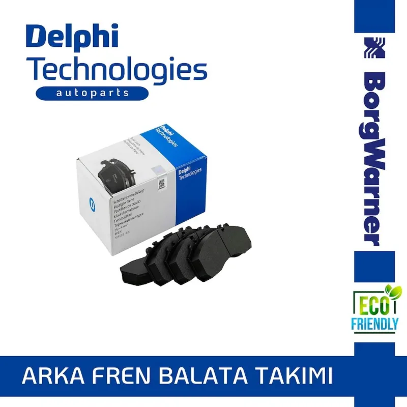 Toyota Corolla 1.6 2013-2018 Delphi Arka Fren Balatası