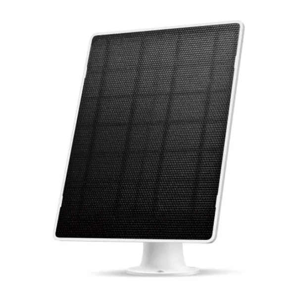 Tp-Link Tapo A202 Akıllı Güvenlik Kameraları Için Güneş Paneli 4.5W Yüksek Verimli Şarj 4 Metre Kablo IP65 Su Geçirmez Monokristal Silikon Hücreler Kesintisiz Güç Kaynağı