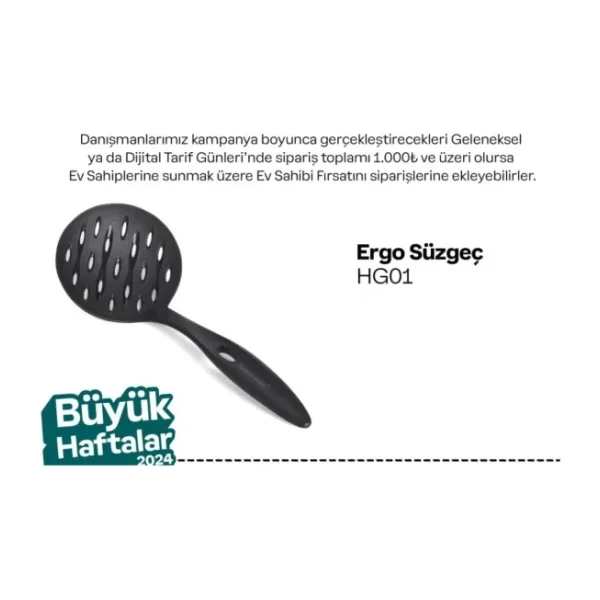 Tupperware Ergo Kevgir