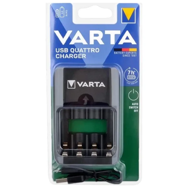 Varta 57652 Usb Quottro Charger Pil Şarj Aleti