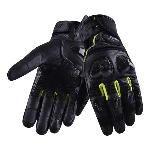 Vexo GP Tech Pro Air Siyah-Sarı Motosiklet Eldiveni
