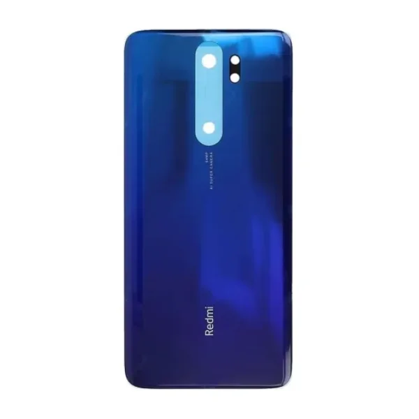 Xiaomi Redmi Note 8 - 8 Pro Arka Kapak Pil Batarya Kapağı mavi