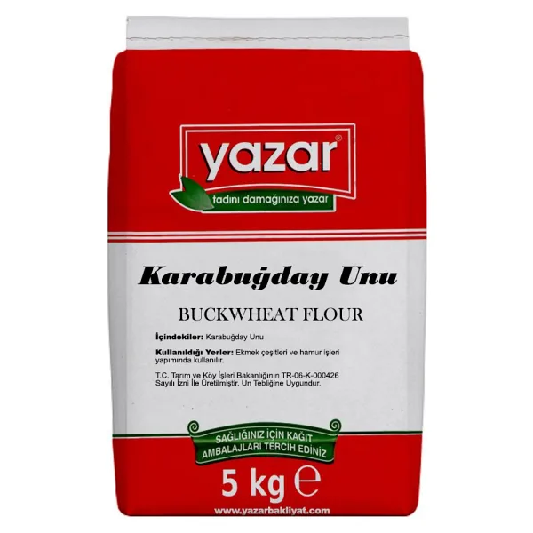 Yazar 5 kg Karabuğday Unu