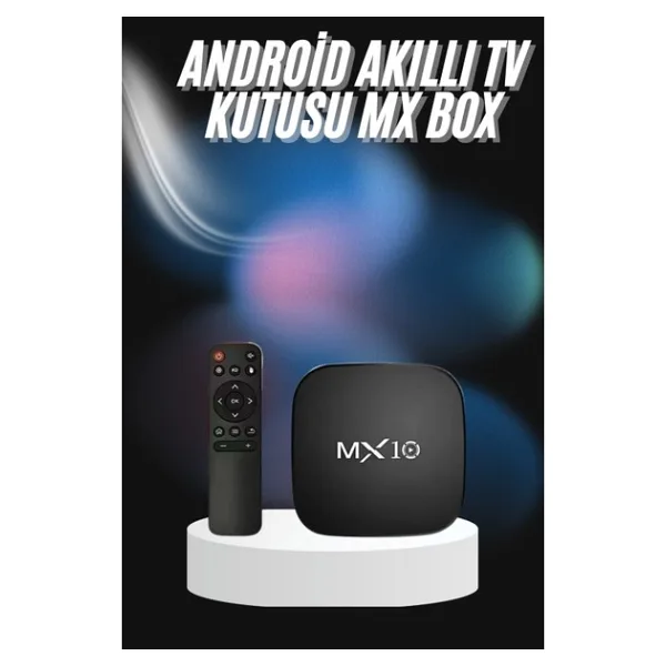 2.4g Wifi Tv Box Medya Oynatıcı Tv Uyumlu Mx Box Kutusu Android Tv