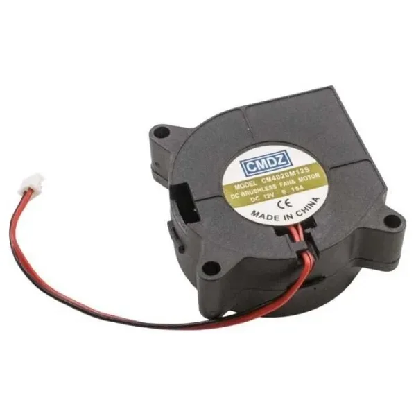 40X40X20mm 12V 0.15A 2P Salyangoz Fan