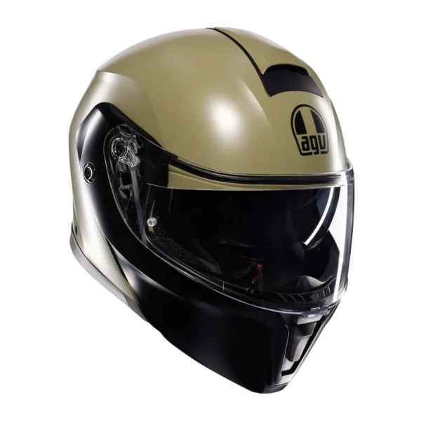 Agv Streetmodular Mono Mat Siyah Çene Açılır Motor Kaskı