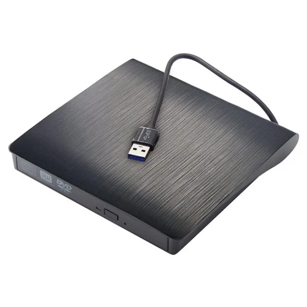 Alfasis Harici DVD Rw USB 3.0 CD DVD Yazıcı Okuyucu - Siyah