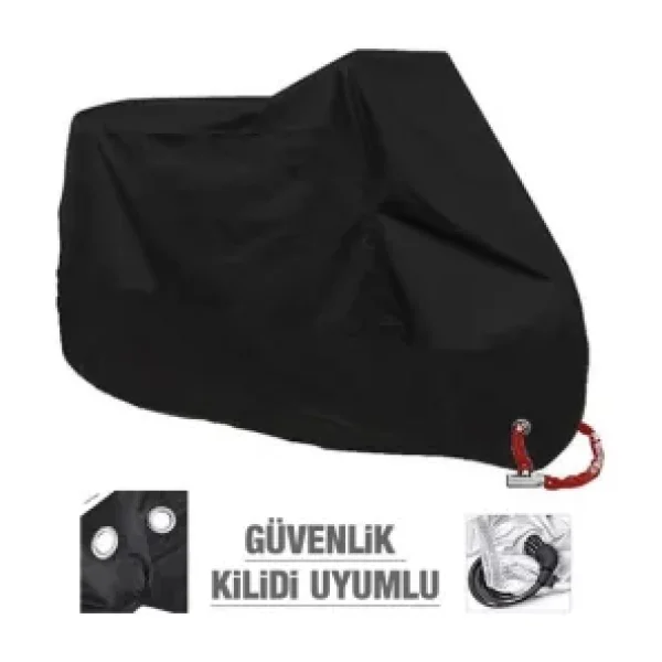 Autoen Premium Bajaj Pulsar 200RS Motosiklet Brandası Siyah