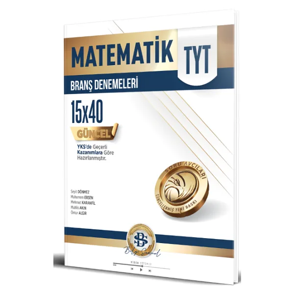 Bilgi Sarmal Yayınları TYT Matematik 15x40 Branş Denemeleri