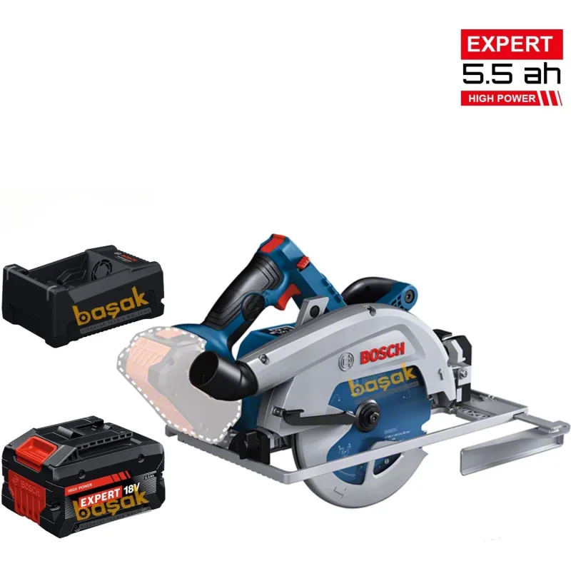 Bosch GKS 18V-68 GC Tek Akülü 5.5 Ah Daire Testere