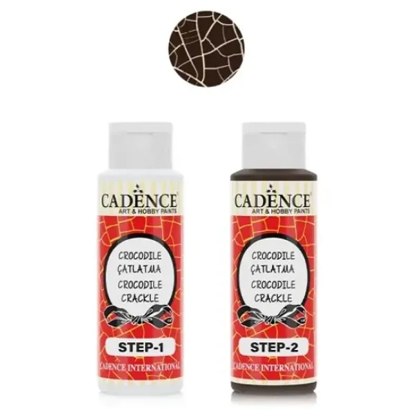 C1006 Kahverengi Cadence Crocodile Çatlatma