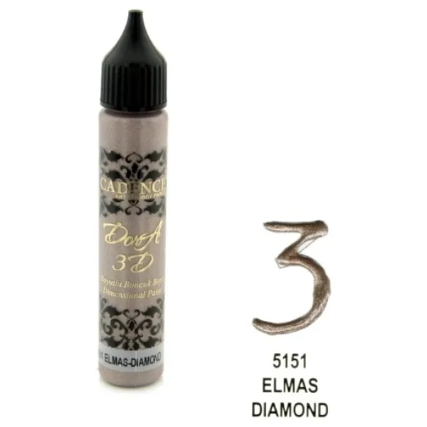 Cadence Elmas - 3D Boyutlu Boncuk Boya 25 ml