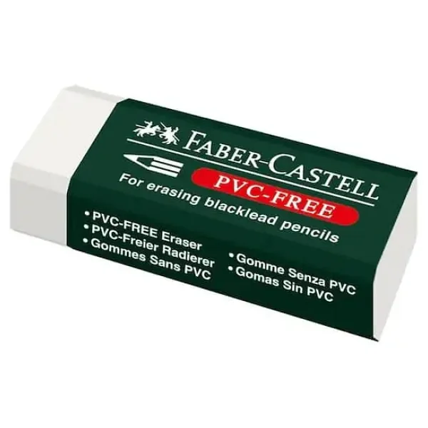 Faber-Castell 7085/24 Beyaz Orta Boy Silgi