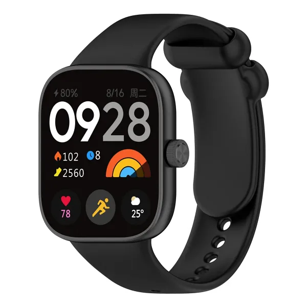 Fibaks Xiaomi Smart Band 8 Pro - Mi Band 8 Pro Uyumlu Akıllı Saat Bileklik Kordonu Yumuşak Silikon Kayış