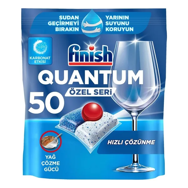 Finish Quantum Essential Bulaşık Makinesi Tableti 50'li