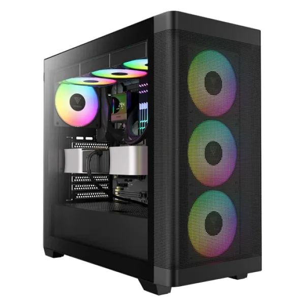 gamdias ATHENA M3, 2000W, Tempered Glass, Type-C, Mesh Ön Panel, ARGB, ATX, Professional GAMING KAS