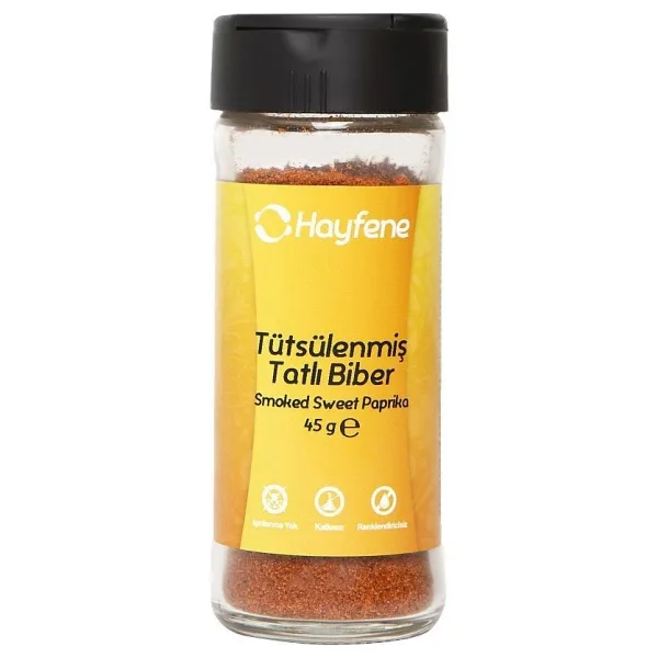 Hayfene Tütsülenmiş Tatlı Kırmızı Biber 45 gr