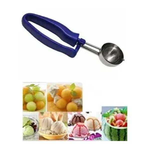Jet's Home Dondurma Kaşığı Paslanmaz Çelik Servis Kaşığı Sunum Kaşığı 45 Mm