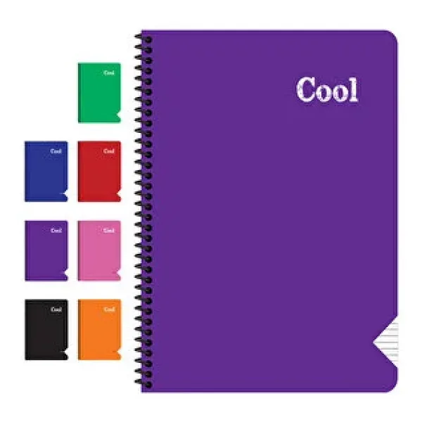 Keskin Color Cool Spiralli A4 96 Yaprak Çizgili Defter