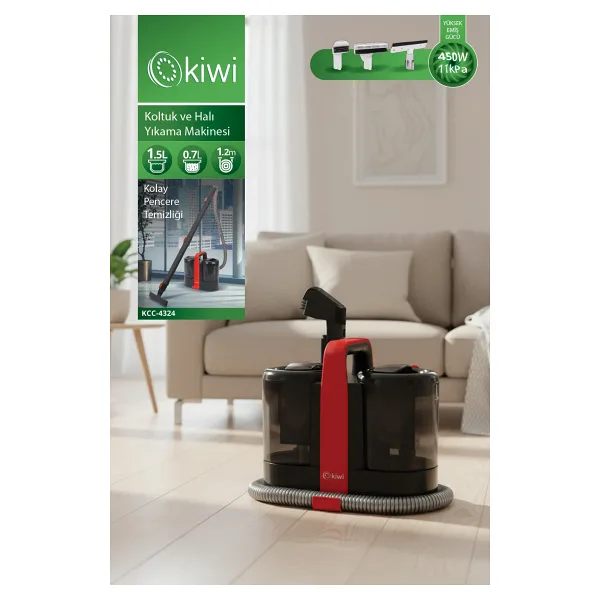 Kiwi KCC-4324 Koltuk ve Halı Yıkama Makinesi