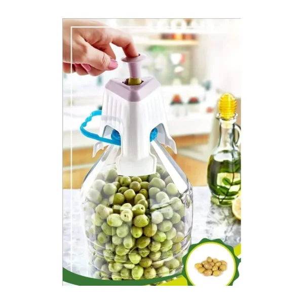 Kolay Zeytin Dilme Çizme Aparatı Pratik Kolay Zeytin Çizici Alet - Ahşap