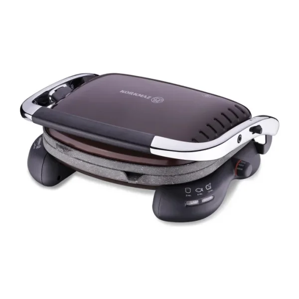 Korkmaz Castron A324-13 Robusta Krom 1800 W Tost Makinesi