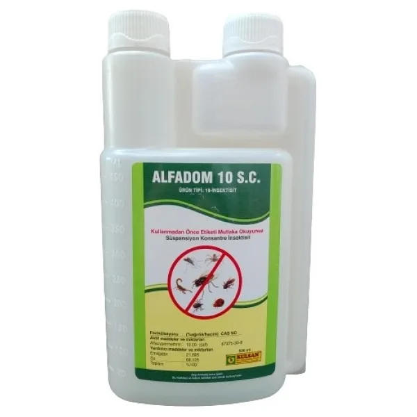 Kulsan İlaç Alfadom 10 SC Genel Haşere Böcek İlacı 500 ml