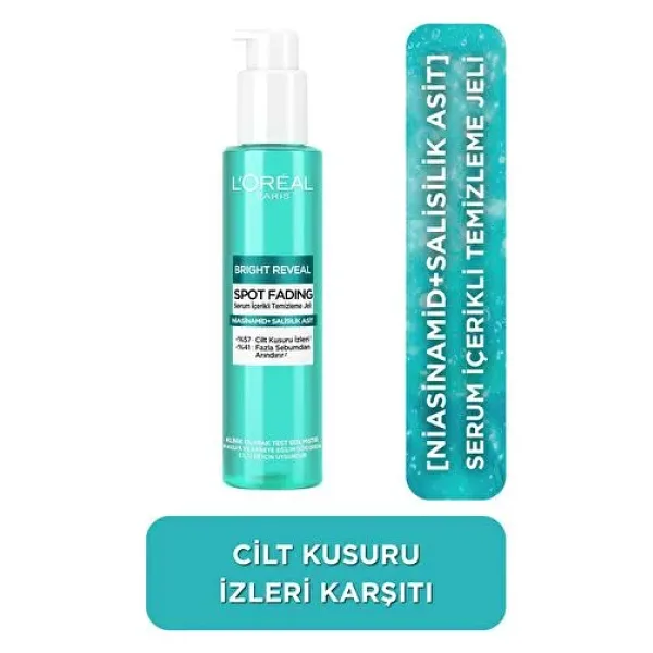 L'Oreal Paris Bright Reveal Spot Fading 150 ml Yüz Temizleme Jeli