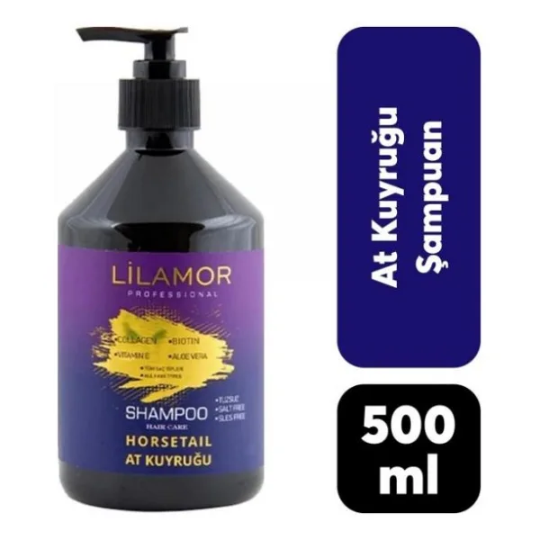 Lilamor Tuzsuz At Kuyrugu Sampuani 500 Ml