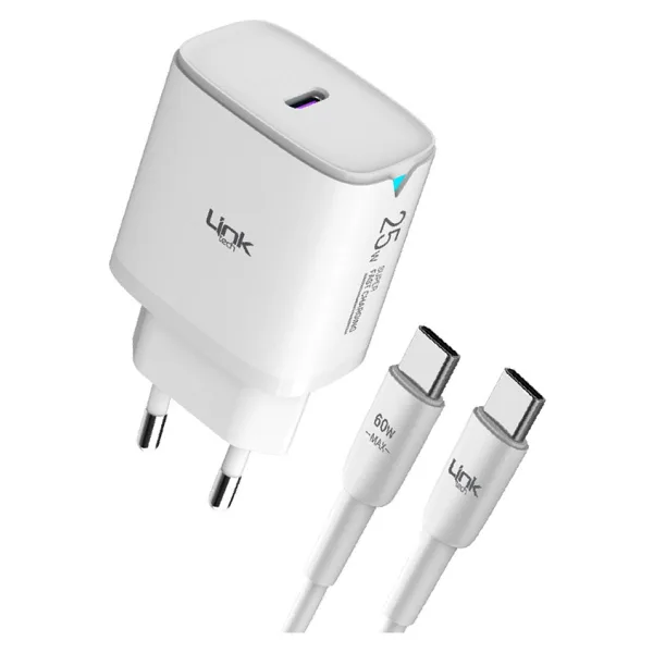LinkTech C311 25 W Type-C Kablolu Hızlı Şarj Aleti