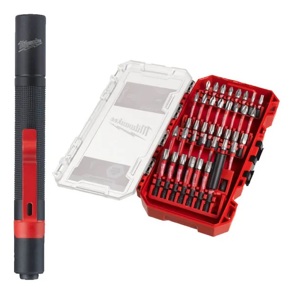 Milwaukee Bits Uç Set 39 Parça Led Fener 4932860932