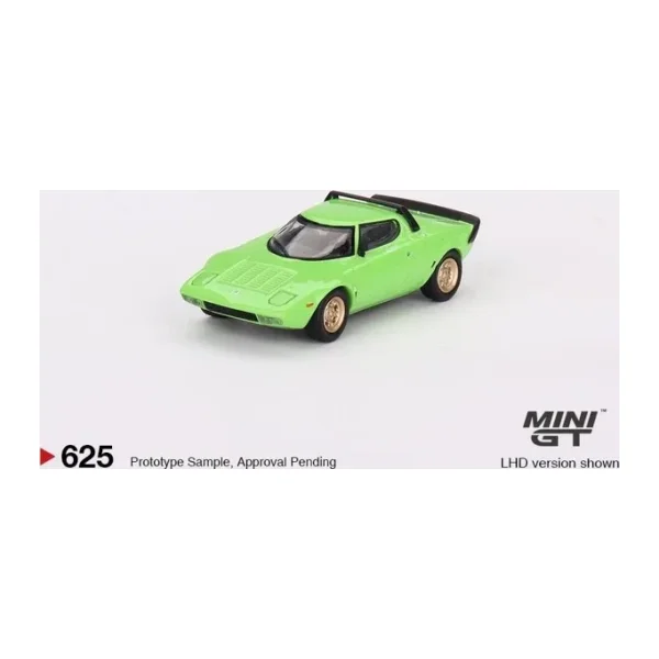 Mini GT MGT00625 Lancia Stratos HF Stradale Verde Chiaro 1:64 Model Araba