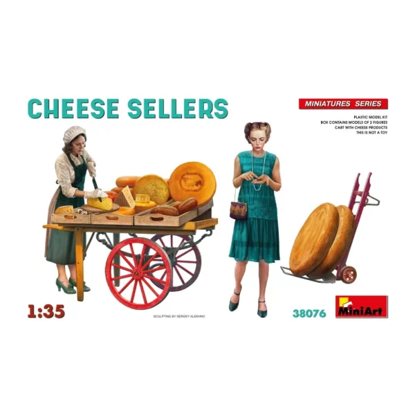 MiniArt 38076 1:35 1:35 Peynir Satıcıları