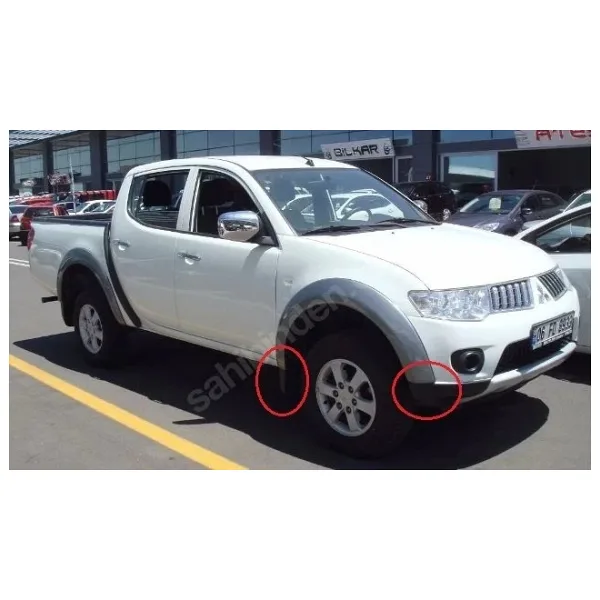 Mıtsubıshı L200- Pıck Up- 10/15; Arka Çamurluk Ağzı Plastiği Sol (Dodik) 4X2 (Oem No: Mzt202T03)