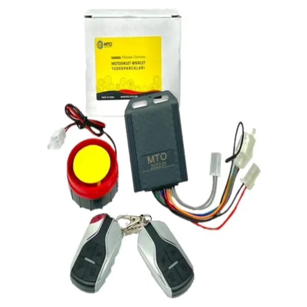 MTO Eliktrikli Motosiklet Alarm Setı Uyumlu