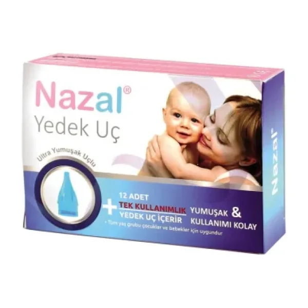 Nazal Burun Aspiratör 12'li Yedek Uç (otri Bebe Uyumlu) Nzlbayu