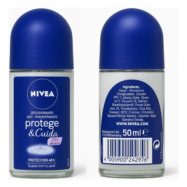 Nivea Protect & Care 50 ml Kadın Roll-On