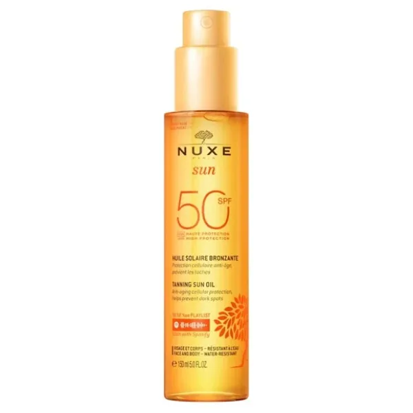 Nuxe Sun Huile Solaire 150 ml 50 Faktör Bronzlaştırıcı Yağ