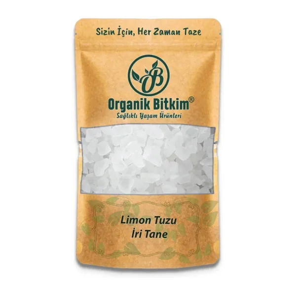Organik Bitkim 2000 gr İri Tane Limon Tuzu