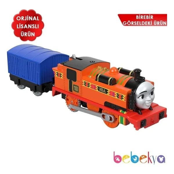 Orjinal Fisher Price Thomas Ve Arkadaslari Motorlu Buyuk Trenler Nıa Thomas & Friends Trackmaster Motorlu Tren