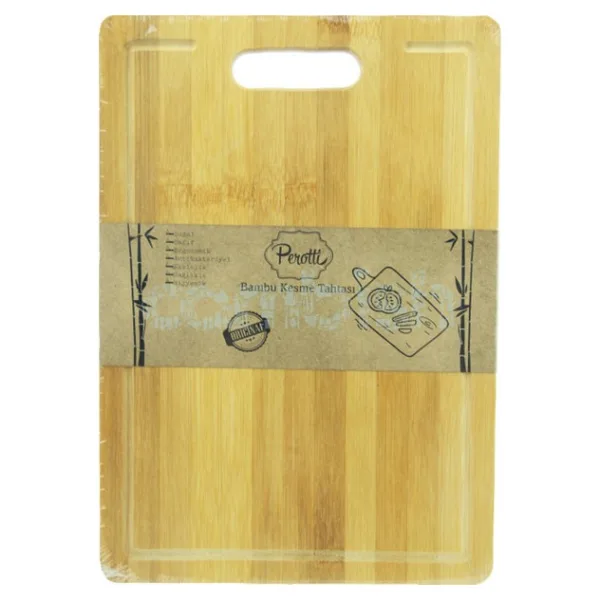 Perotti Bamboo Orta Boy Dikdörtgen Kesim Tahtası 24X34 CM