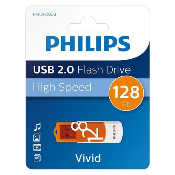 Philips FM12FD05B/00 128 GB USB 2.0 Flash Bellek