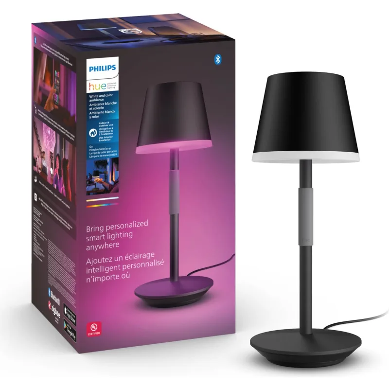 Philips Hue Go Belle Taşınabilir Akıllı Masa Lambası