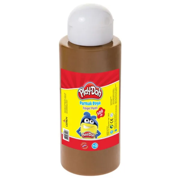 Play-Doh 500 ml Parmak Boyası Kahverengi