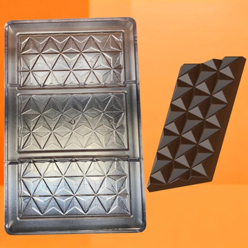 Polikarbon Klasik Tablet Çikolata Kalıbı 88 gr ML-1021