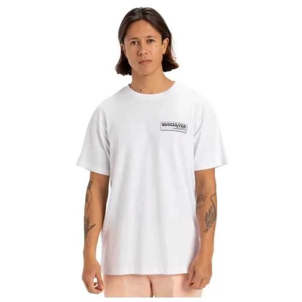 Quiksilver Palm Square EQYZT08095 Kısa Kollu Bisiklet Yaka Erkek Tişört