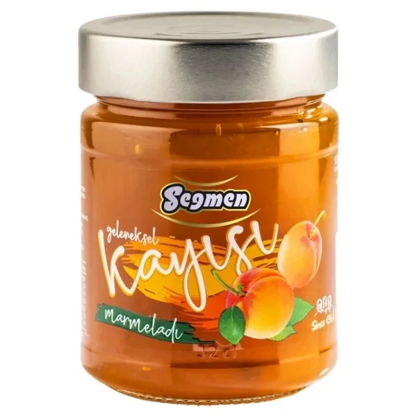 Seğmen Kayısı Marmelatı Kavanoz 370 gr