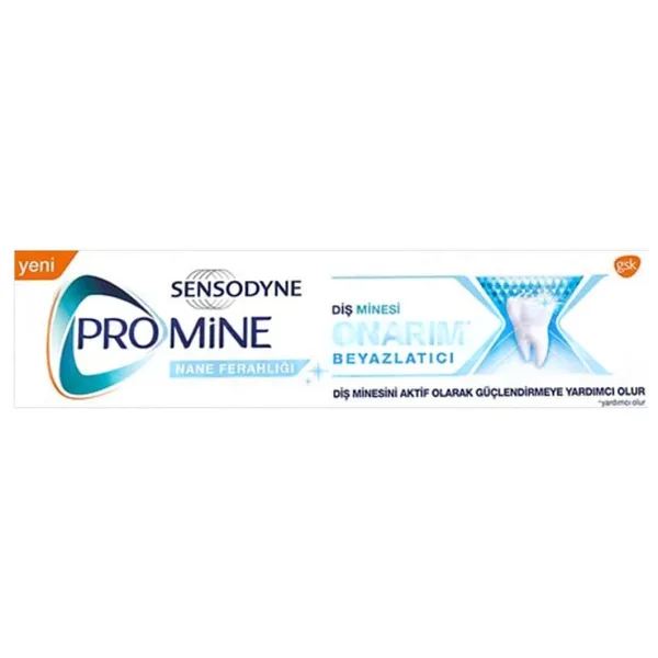 Sensodyne Promine Diş Minesi Onarım Beyazlatıcı 75 ml Florürlü Diş Macunu