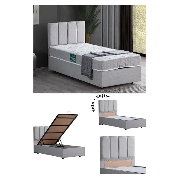 Setay Defne Ikili Set, Tek Kişilik Baza Başlık Seti