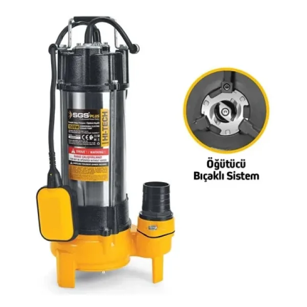 Sgs Foseptik Dalgıç Pompa 1500 W / 2 Hp